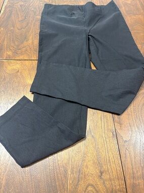 Jules & Leopold Black Pants with Logo Tag